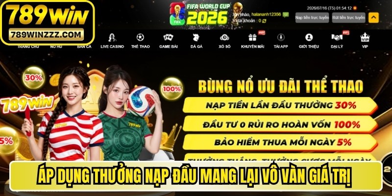 Áp dụng thưởng nạp đầu mang lại vô vàn giá trị thực tế cho game thủ